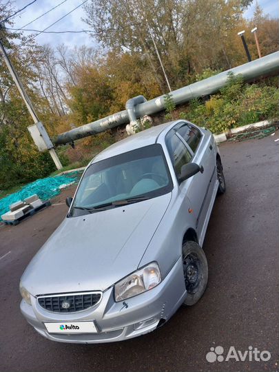 Hyundai Accent 1.5 МТ, 2006, 130 000 км