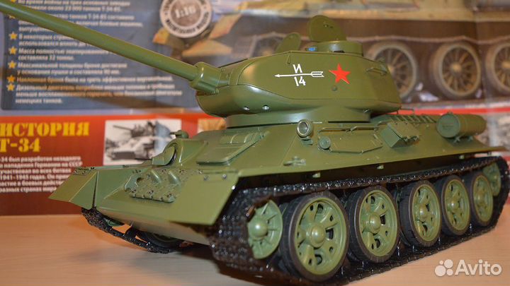 Танк т-34-85 Eaglemoss