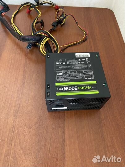 Блок питания zalman wattbit 500w 83+