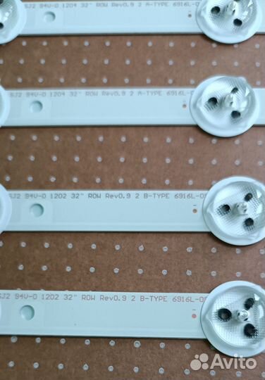 Подсветка 32LM340T 32 ROW Rev 0.9