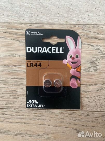 Duracell Батарейка LR44