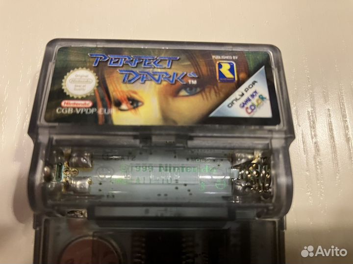 Игра на GBC Perfect Dark (EUR)