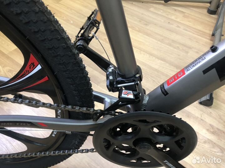 Горный велосипед 26 TimeTry 134 Серый.гидравлика