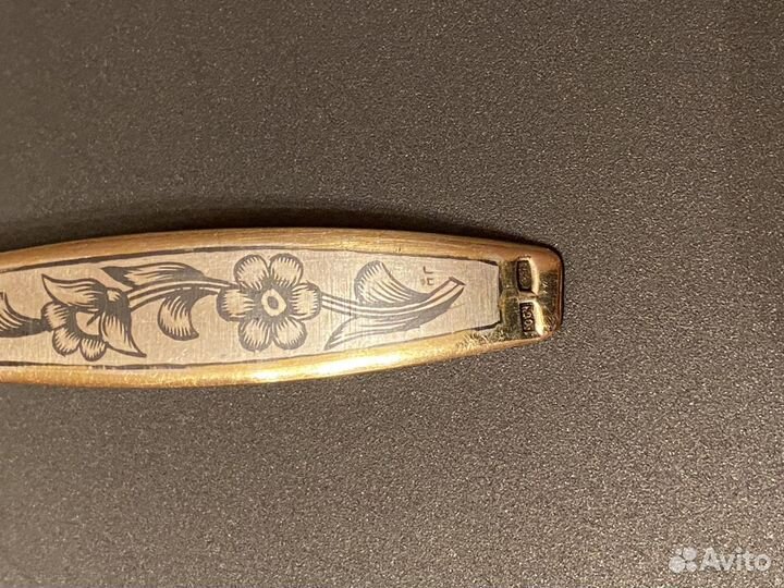 Ложка Северная Чернь серебро