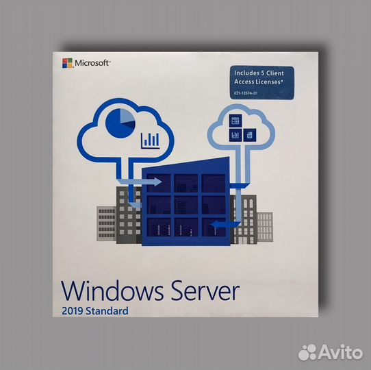 Лицензия Windows Server 2019 box