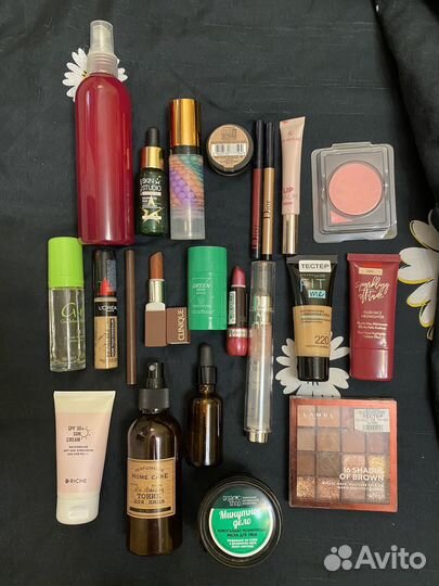 Набор косметики пакетом, масло для губ Clarins