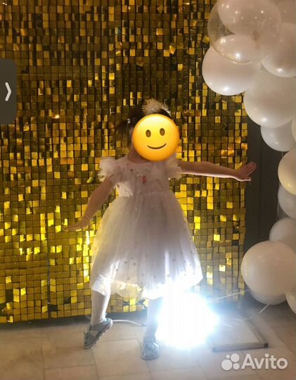Нарядное платье для девочки 116
