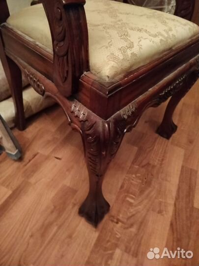 Стул массив красное дерево Индонейзия