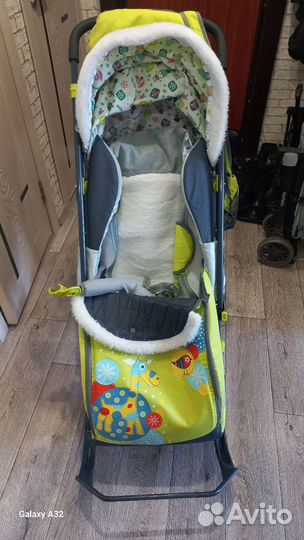 Коляска санки