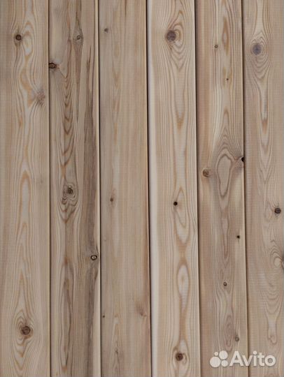Строганная заборная доска из лиственницы, 90мм