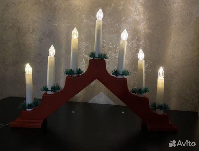 Новогодний decor ночник