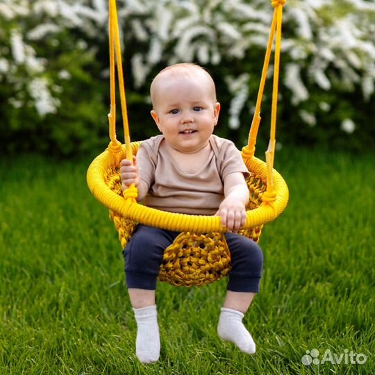 Качели детские сетка