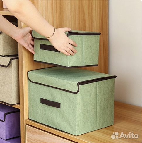 Кофр для хранения вещей в шкаф 2 шт