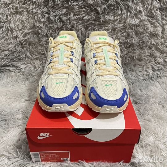 Nike P-6000 Athletic Department Coconut Milk Blue