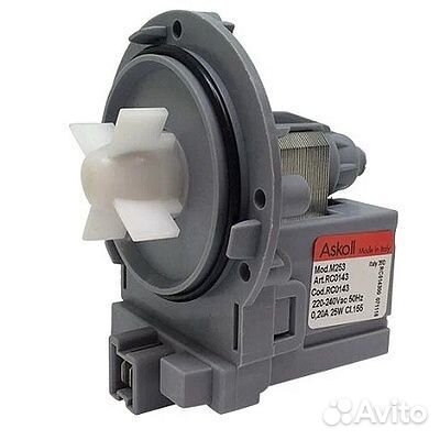 Помпа Askoll фишка вперед вместе M253, RC0169, PMP