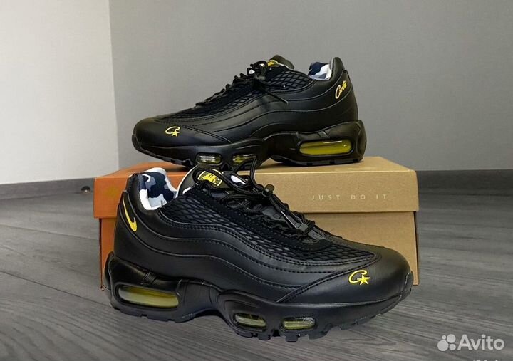 Кроссовки Nike Air Max 95 SP Corteiz Black Gold