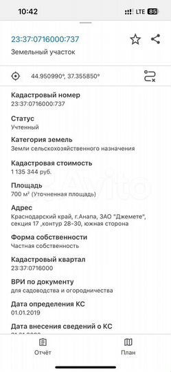 Участок 7 сот. (СНТ, ДНП)