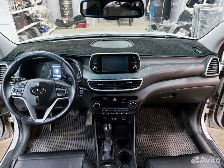 Накидка на панель Hyundai Tucson 3рест,2018-2021