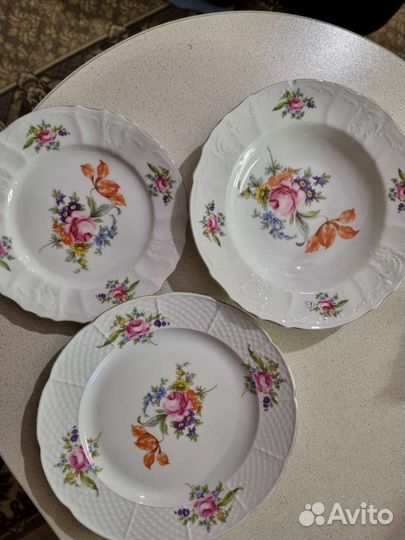 Тарелки чехословакия bogemia