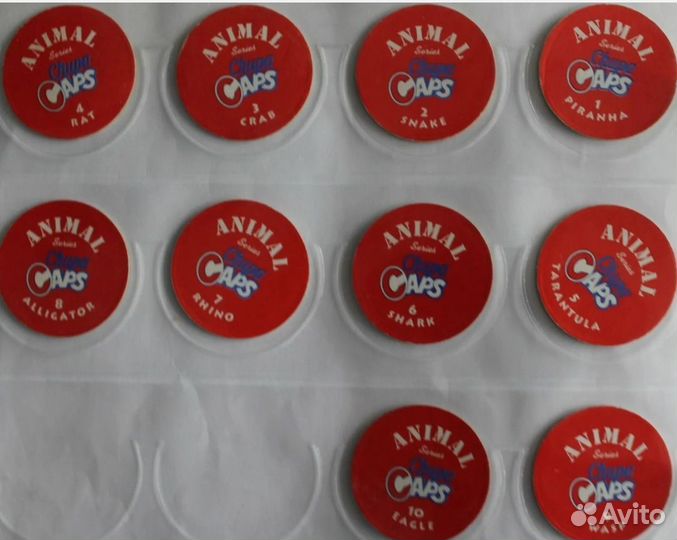 Фишки Chupa Caps 