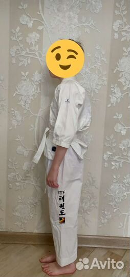 Кимоно Добок ITF 130-140 Тхэквондо и Защита