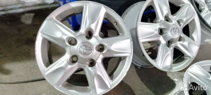 Диски литые 17/8j et 60 ландкрузер 200