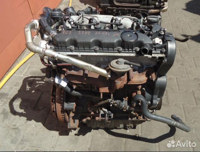 Двигатель Peugeot 807 2.2 4HW