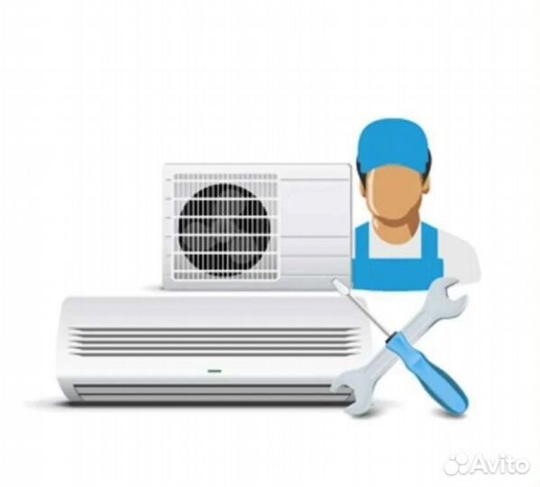 Установка сплит систем,чистка и заправка