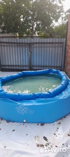 Детский надувной бассейн бу