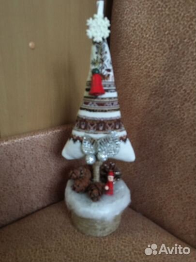 Новогодняя поделка Ёлочка в сад или школу