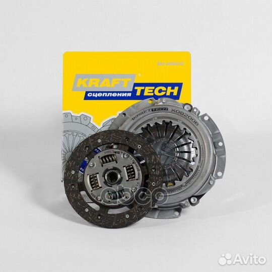 Комплект сцепления Mazda 3 1.6 W18200I KraftTech