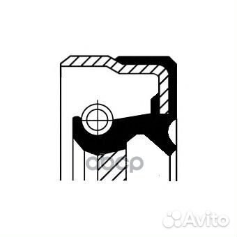 Сальник хвостовика редуктора 01033403B Corteco