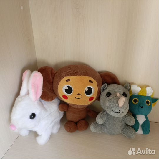 Игрушки мягкие пакетом