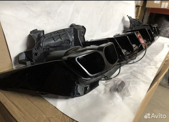 Диффузор w213 Brabus 2016-2023