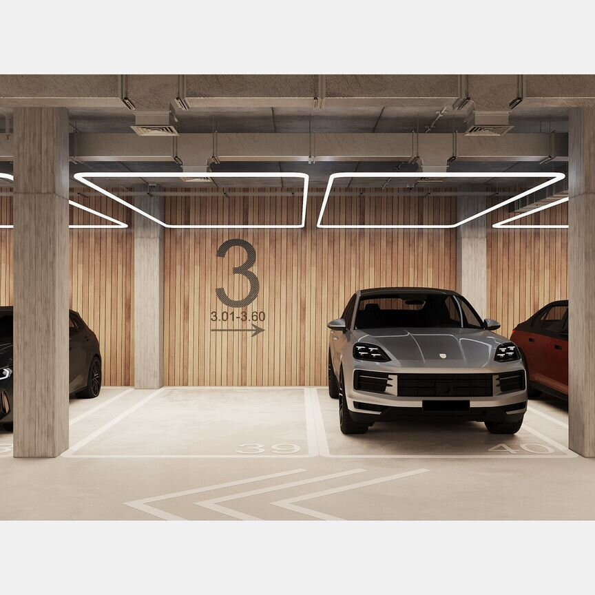 1-к. квартира, 55,5 м², 3/15 эт.