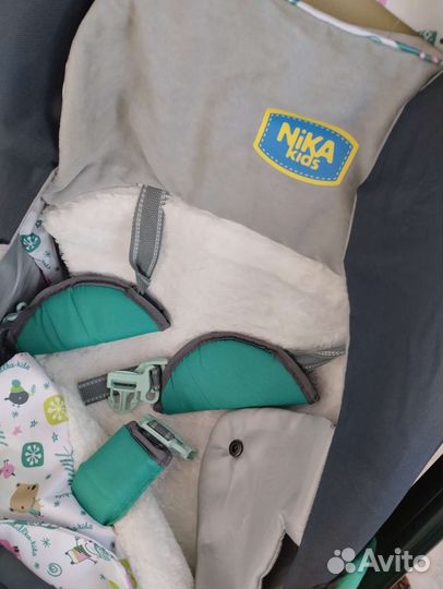 Санки коляска ника