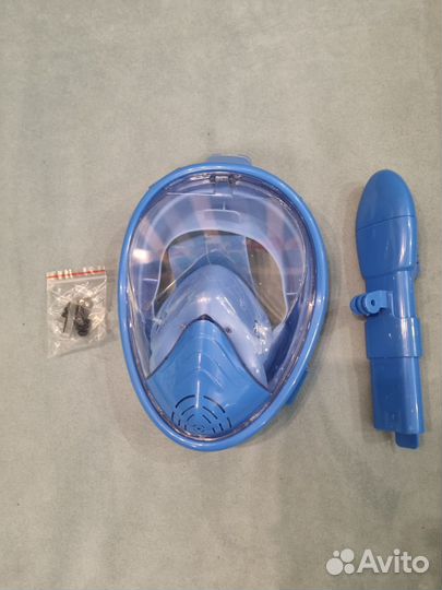 Полнолицевая маска для снорклинга детская xs