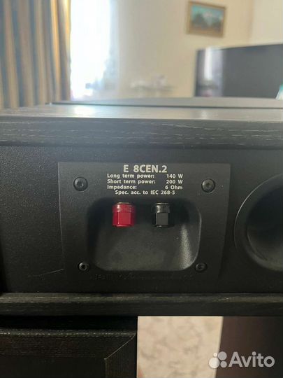 Топовая акустика Jamo E8 5.1+ ресивер Yamaha V630