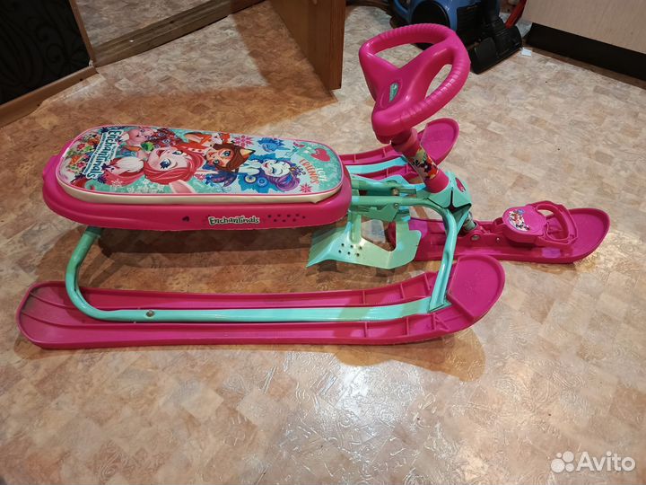 Сани-снегоход