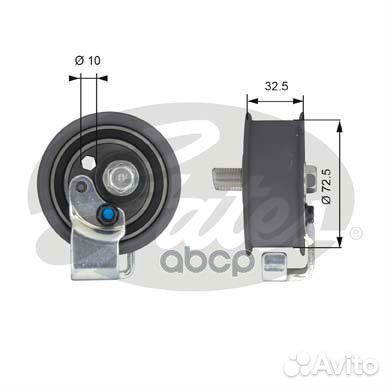 Ролик ремня грм audi A4/A6/VW passat B5 95-05 1