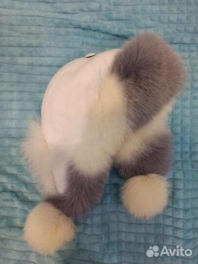 Шапка ушанка женская