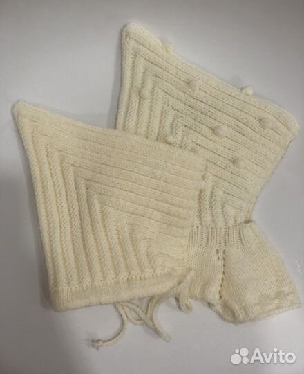 Шапочки «эльф» на завязках и шапка с горлом