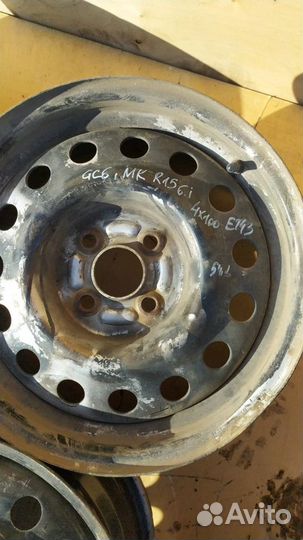 Диски штамп R15 Джили GC6,мк и др