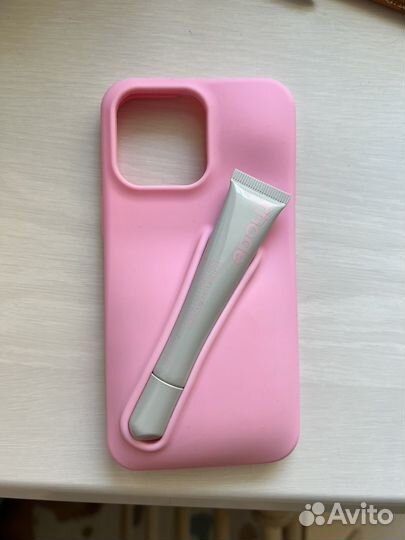 Чехол на iPhone 13 max rhode розовый
