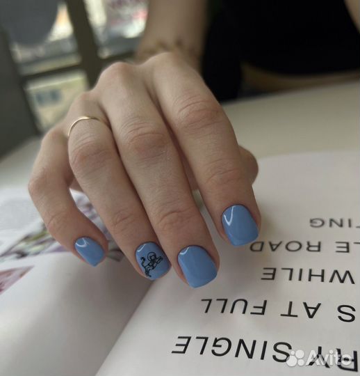 Маникюр с покрытием