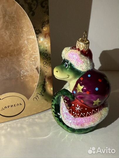 Елочные игрушки фабрики ариель