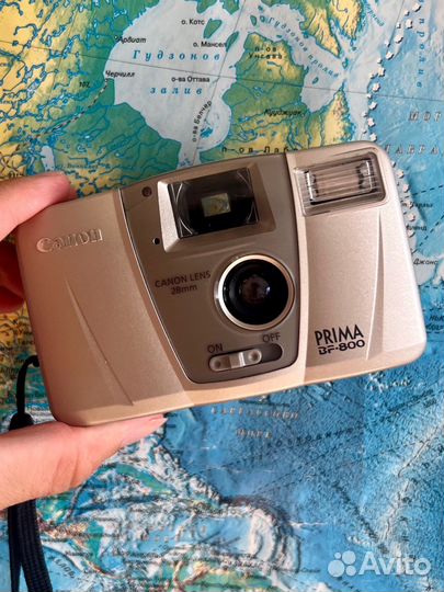 Плёночный фотоаппарат Canon prima bf 800