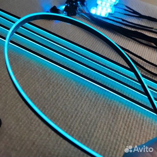 Светодиодная подсветка RGB салона автомобиля