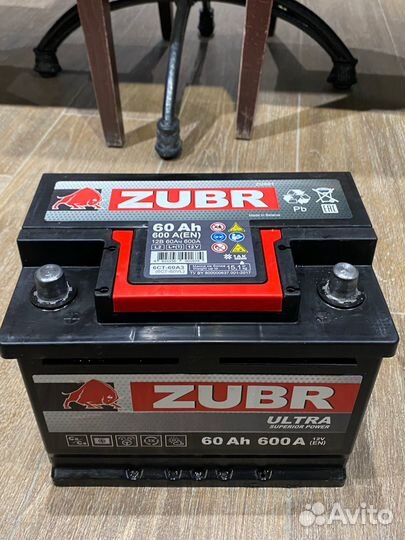 АКБ zubr 60A (новый)