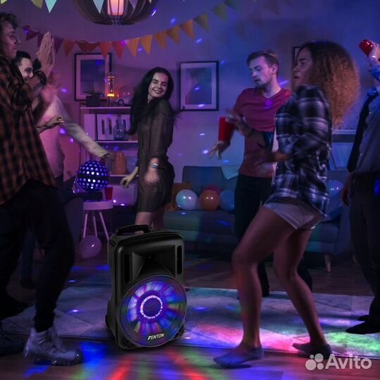 Блютуз колонка (Германия) 700Вт караоке Usb